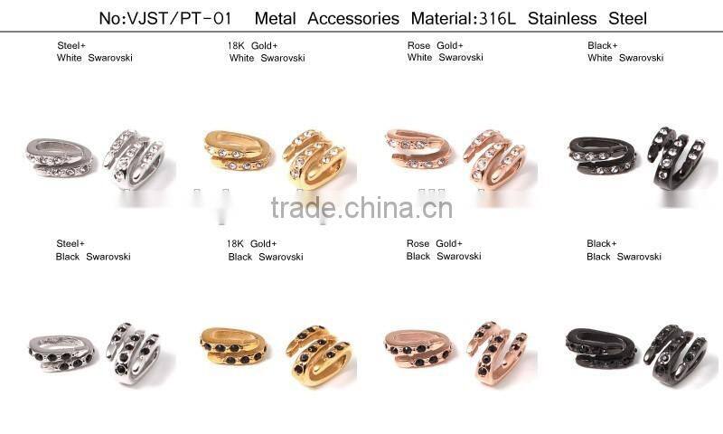 Dongguan Fashion Custom Jewelry Clasp Manufacturer, Luxury Jewelry Clasp with Factory Price, 316l Stainless Steel Clasp