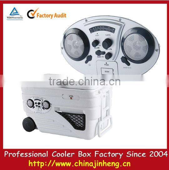 Luggage air radio cooler