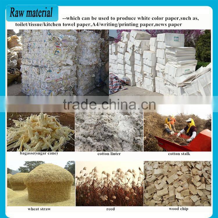 Dingchen Automatic kraft paper making machine price/paper making machine price/paper recycling machine