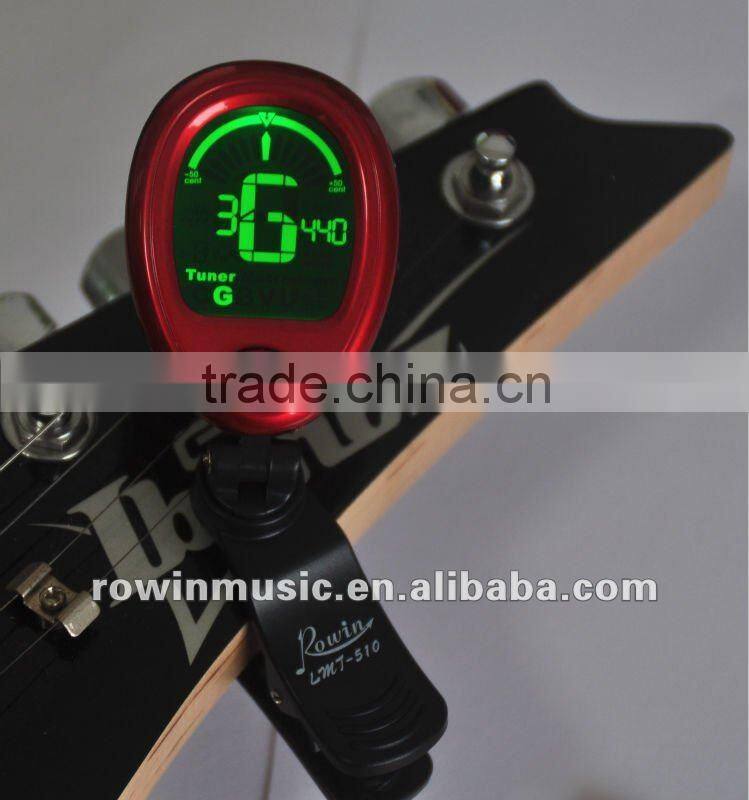 2014Multi-functional Tuner with metronome in ----2 in 1 guitar tuner for guitar bass ukelele