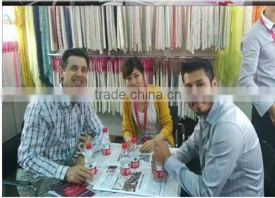 2016 new fashion elegant dye lace fabric