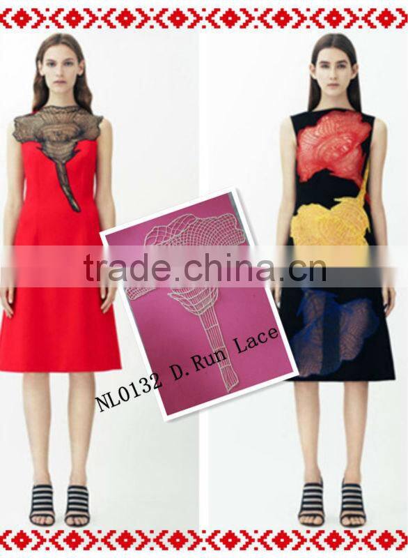 OEM service cotton corsage for fashion ladies' garments