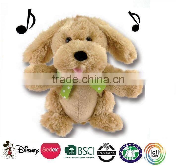 Wholesale Musical Plush-11" Singing Toy/ Plush Musical Animal Toy