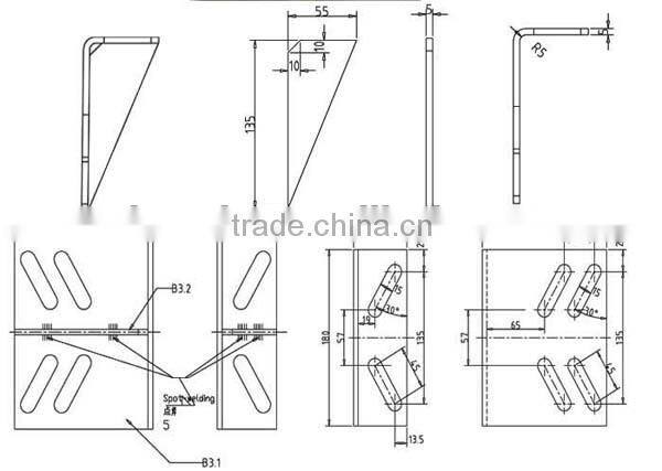 Standard Guide Rail Bracket