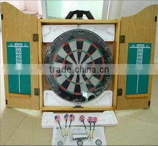 Professional Dartboard with Deluxe Cabinet and Darts