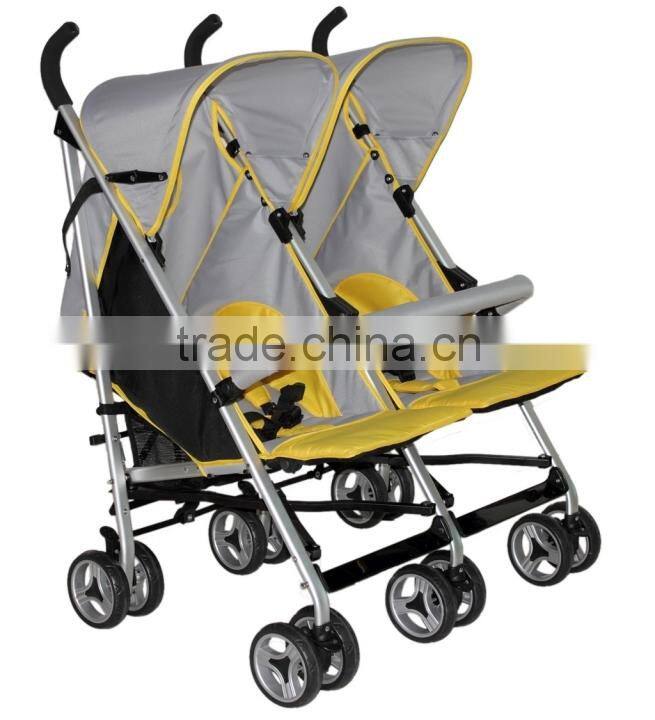 top level baby twin stroller aluminum