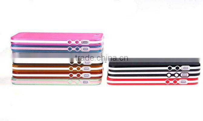 Super TPU +PC frame Combo Case Cover For iphone 5