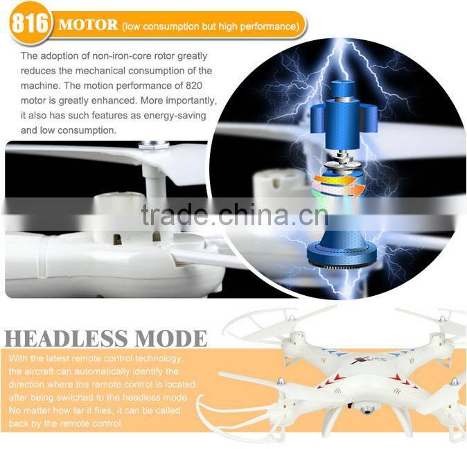 2.4G 6Axis RC Quadcopter with Camera 4D Version uav