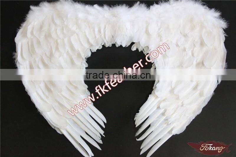 Wholesale Feather Angel Wings With Gold Lridescent For Party Supplies