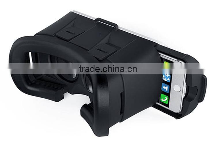 Vr Box V2 3 D Vr Glasses Mobiles 3 D Glasses Print Logo Oem With Bluetooth Gamepad Virtual Reality