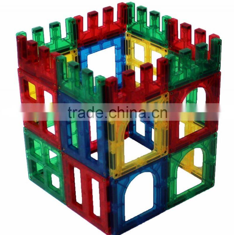 Hot sale Christmas Gifts Magnetic Plastic Building Blocks Toys For Kids
