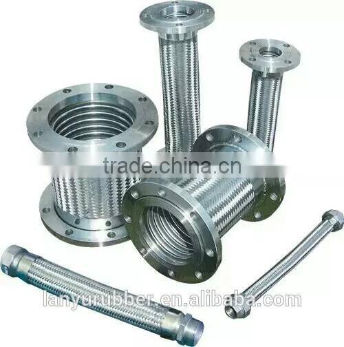 large diameter machine flexible metal braided ptfe hose