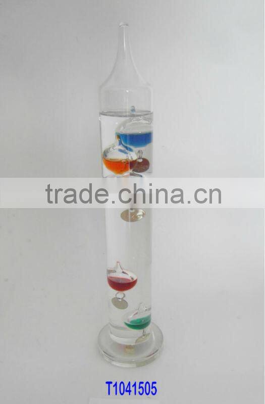 Antique Glass Galileo Thermometer T1011304