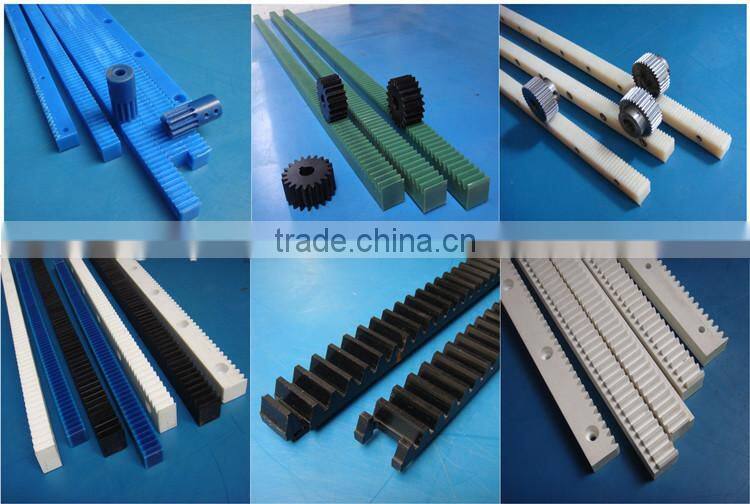 High quality plastic rack gear and pinion plastic pom gear rack