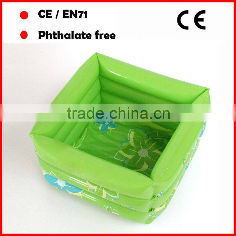 PVC inflatable foot bath / foot spa with logo for promtion