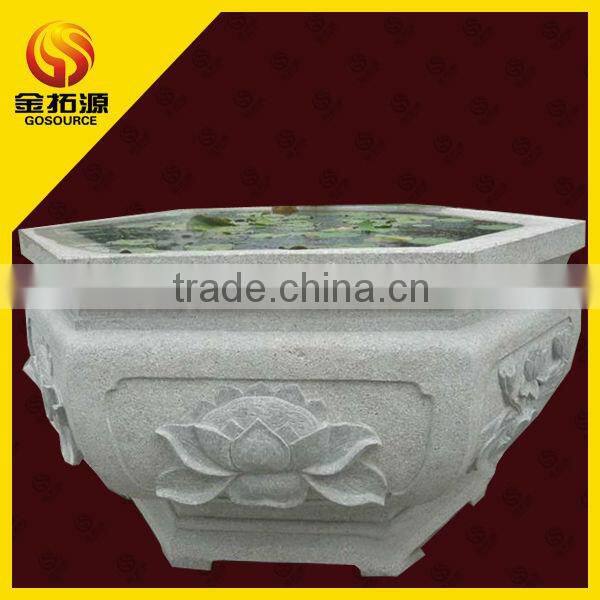 outdoor garden granite cheap flower pots