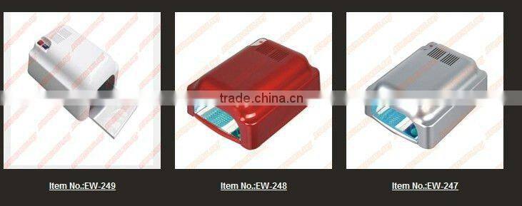 wholesale 2014 free shipping New 36W EU Plug Gel UV Curing Professional UV gel Lamp Light nail Dryer Nail Art high quality