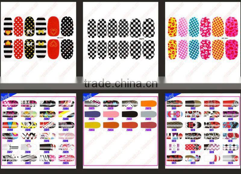 NEW MINX Style Nail Foils Art Decoration Nail Patch Stickers (528 style)