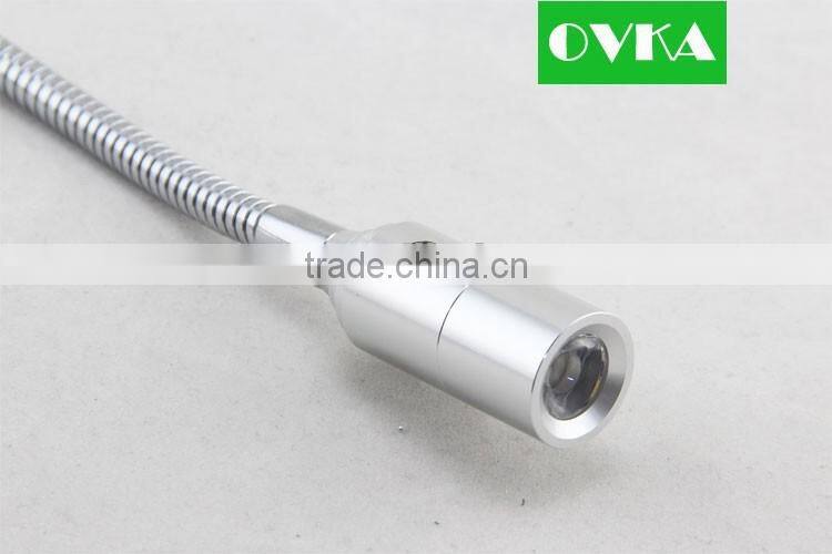 Modern hotel beside flexible pipe LED wall light with On/off Switch