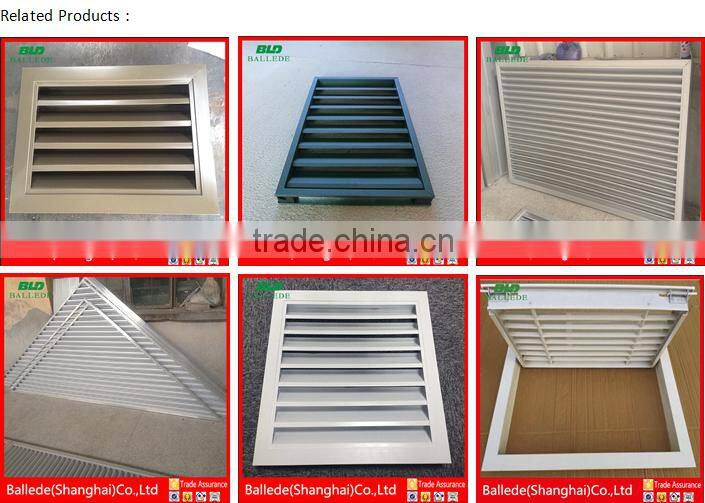 aluminum waterproof air louver