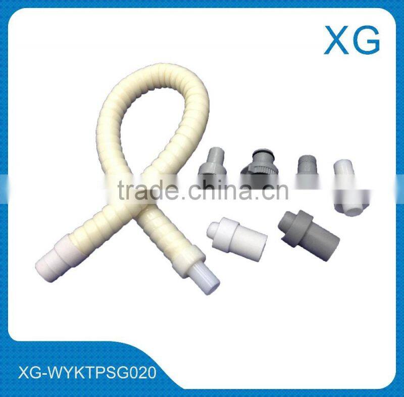 Air conditioner insulation heat resistant outlet hose/A/C flexible corrugated drain hose/PVC flexible heat preservation hose
