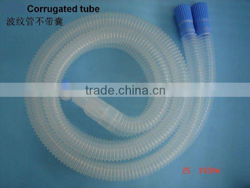 Ventilator and anesthesia machine breath tube