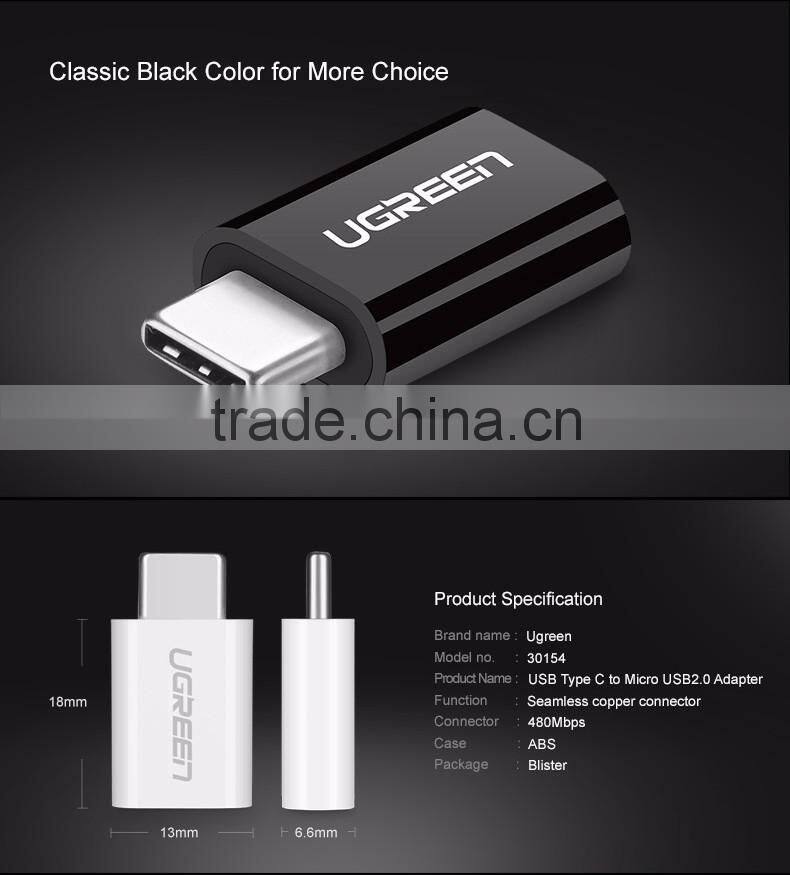Metal Head Type c adapter to Micro USB 3.1 USB Type c Cable Adapter Connector