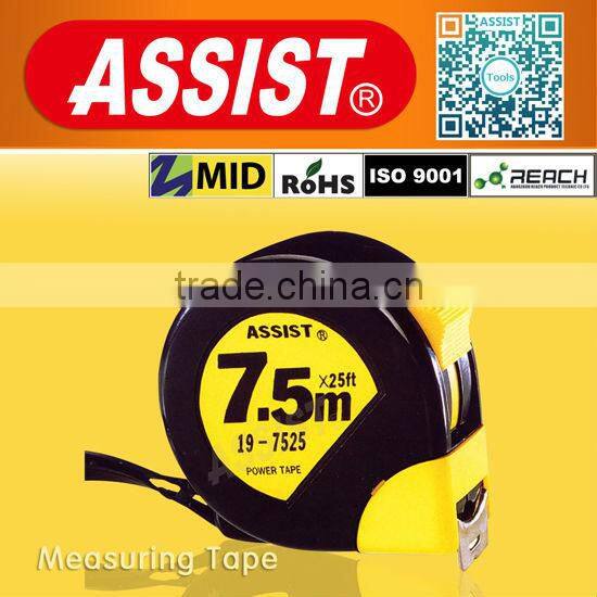2014 hot selling Top quality plastic steel measuring tape