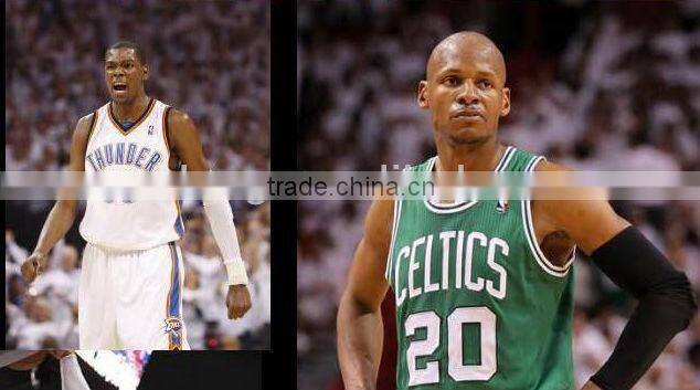 sports anti-collision basketball long arm support honeycomb elbow pads wristbands high antiskid support -12