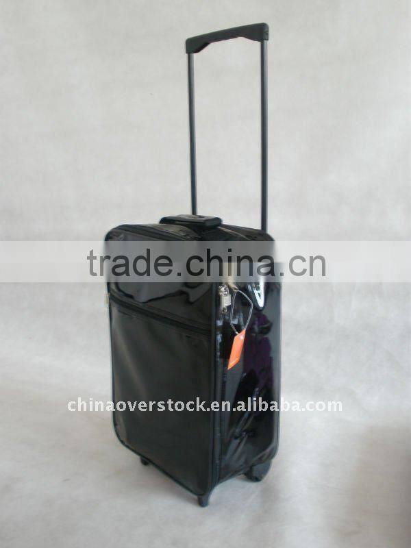 Promotional Foldable PU Trolley Bag 18" Foldable Trolley Luggage for PROMOTION Kids Trolley Bag