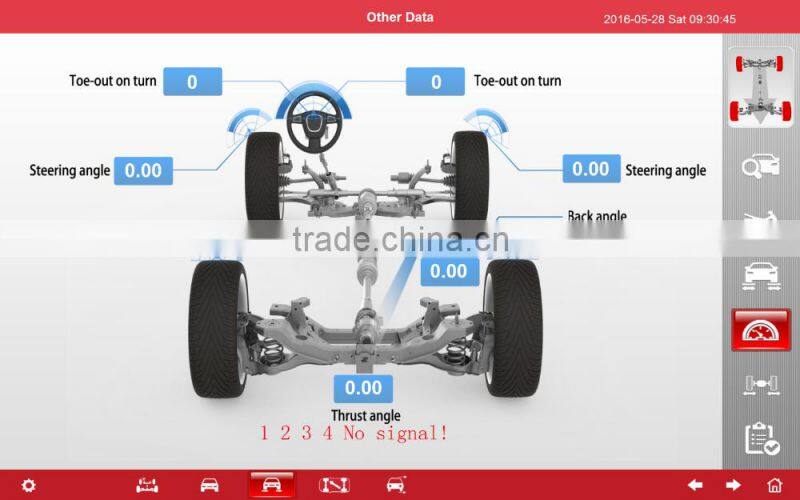 3D wheel alignment machine price for wheel positioning function