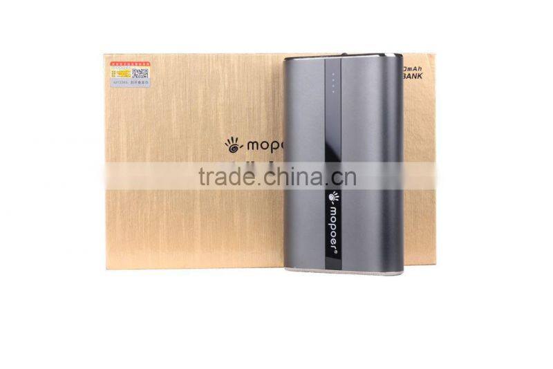 Li-polymer Power Bank for Smartphone/iPhone with 16,000mAh Capacity, Dual USB Port