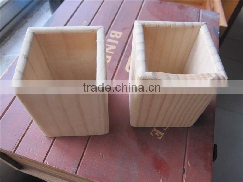 wooden handmade flower pot trays