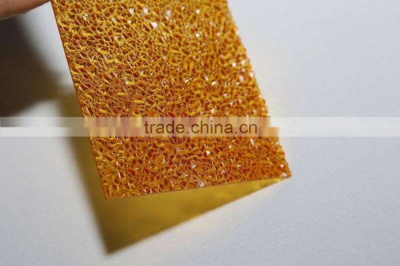 XINHAI hard coating anti scratch polycarbonate plate