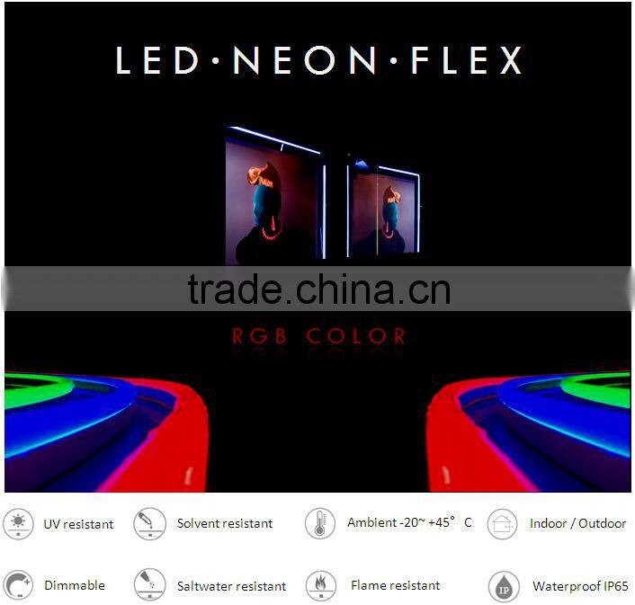 24V 120v led rgb neon flex light red