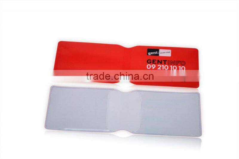 Customized Soft PVC Card Holder with Logo