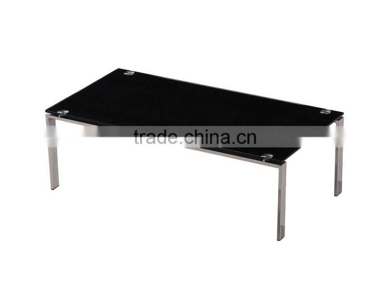 Long and square glass table, glass coffee tables, glass tee table CT-611