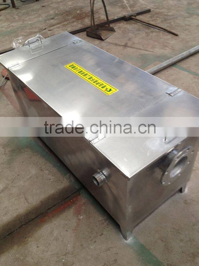 Oil and grease trap for Restaurant wastewater