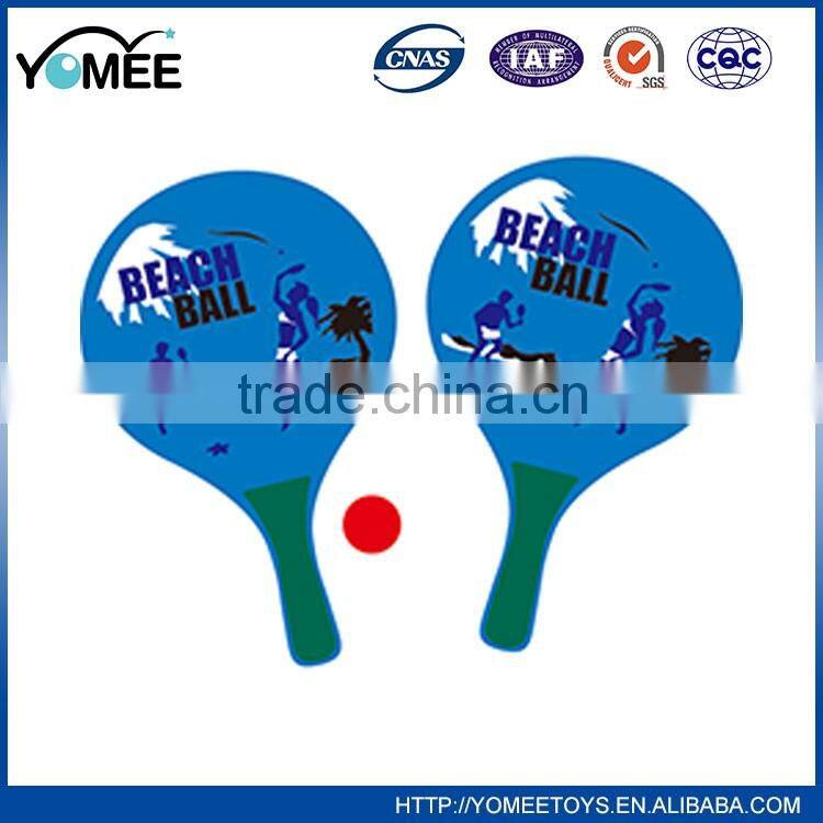 Silk screen printing light beach racket set