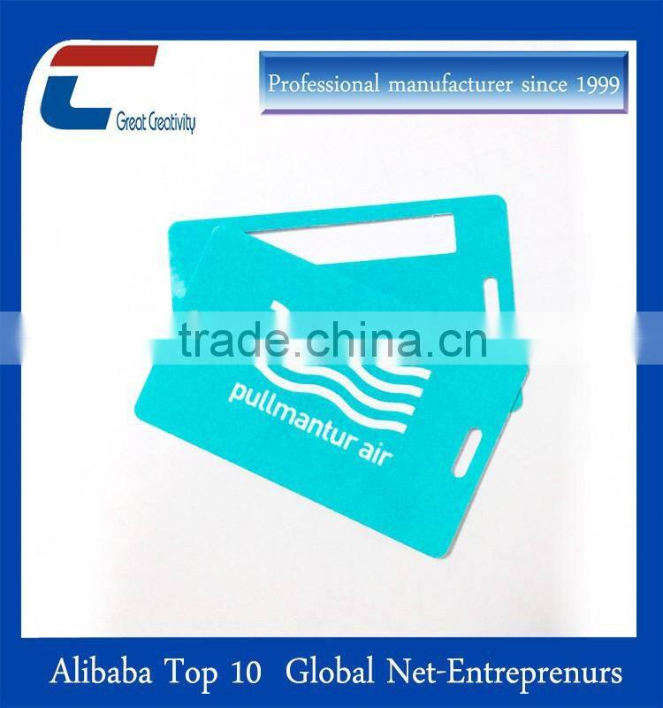 New luggage tag wholesale/blank luggage tag/luggage tag to print