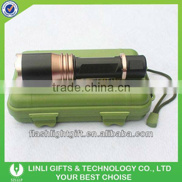 Cree t6 zoom rechargeable torch light