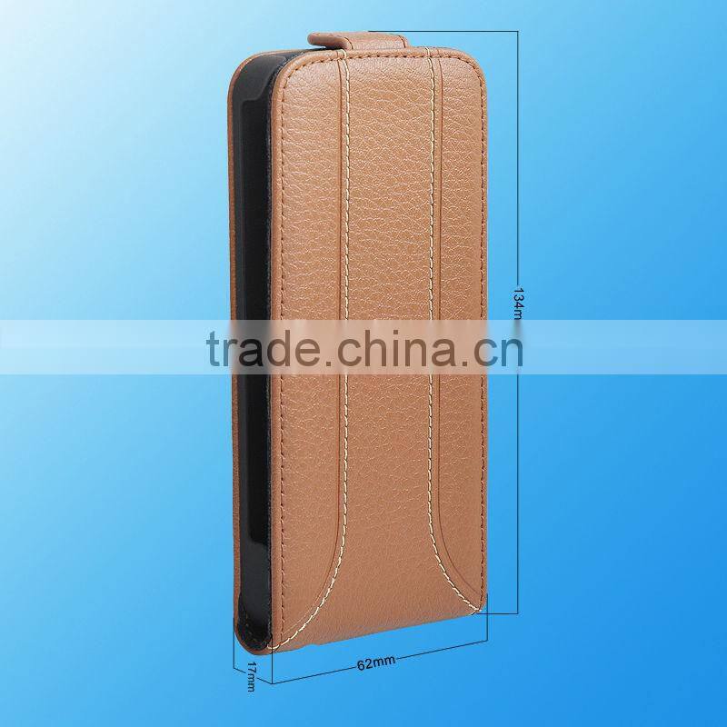Best sell Wallet leather for iphone 5 case