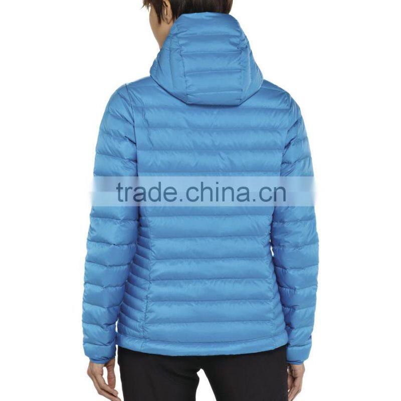 Women Down padding jacket with hood