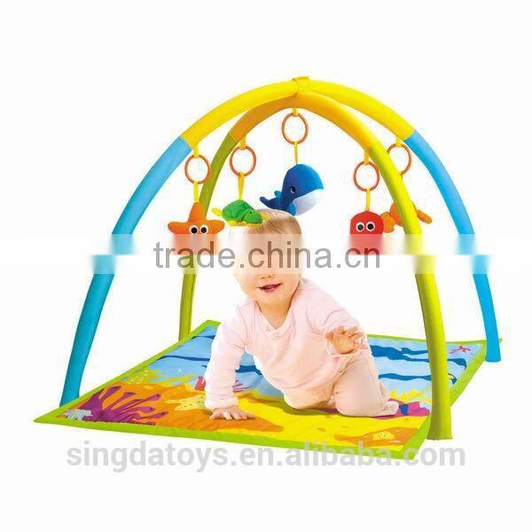 Wholesale Big Size Baby Soft Mats With Frame & Marine Animals Toys