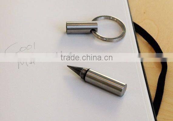 Inkless Metal pen with key chain