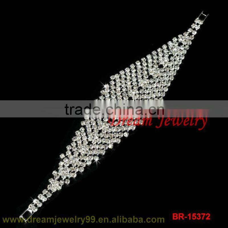 hot sale rhinestone bridal bracelet