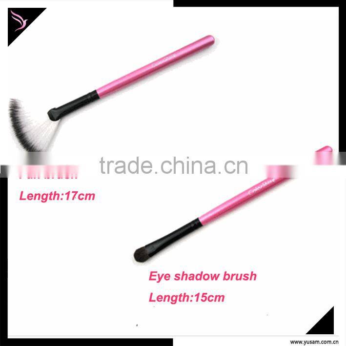 11 pcs makeup brush set with red pouch/Functional cosmetic brushes/make up brushes