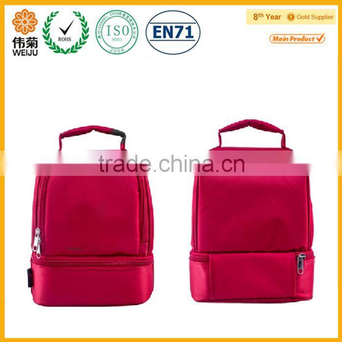 Oem Polyester Insulated Ice Cooler Box 6 Can Cooler Bag - Buy Cooler Box,Ice Cooler Box,Disposable Cooler Bag
