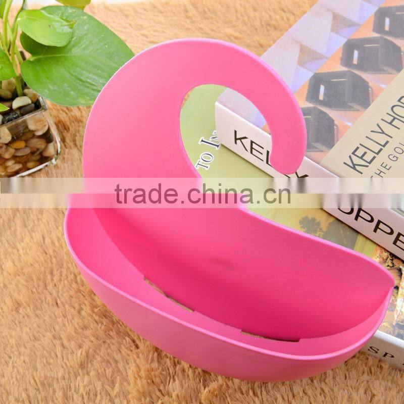 Bathroom hang Sundries multipurpose colorful decorative plastic storage cabinet portable plastic basket