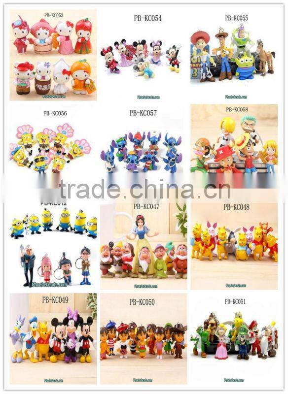 Wholesale Soft Enamel Metal Orangutan Animal Keychain For Promotion PB-KC081